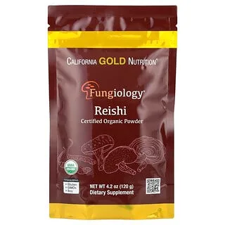 California Gold Nutrition Fungiology Reishi Pulver