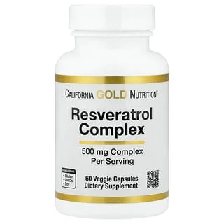 California Gold Nutrition Resveratrol Complex (60 kapsler)