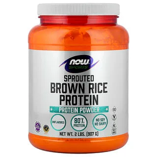 NOW Foods Sprouted Brown Rice Protein