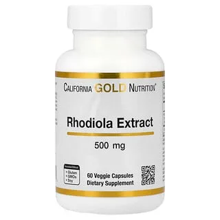 California Gold Nutrition Rhodiola Extract 500 mg