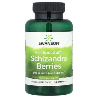 Swanson Full Spectrum Schizandra-bær 525 mg