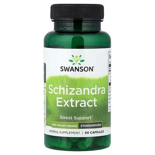Swanson Schisandra-ekstrakt, standardisert 500 mg