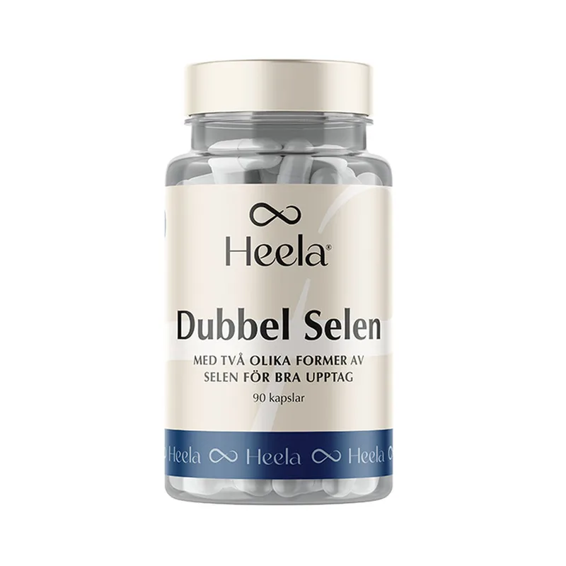 Heela Dubbel Selen 90 kapsler