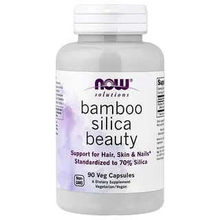 NOW Foods Bamboo Silica Beauty