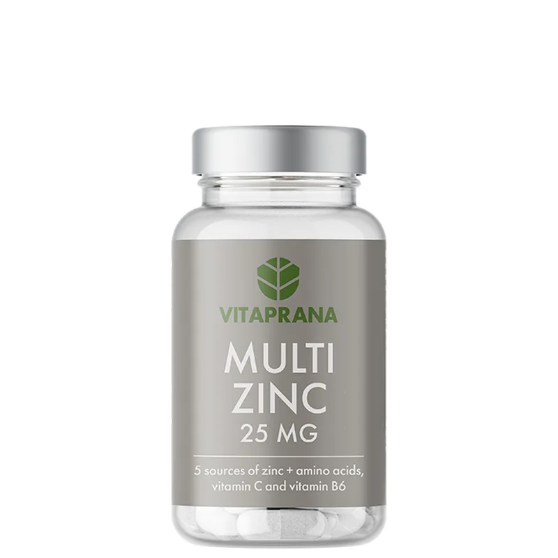 Vitaprana Multi Zinc 25 mg 110 kapsler