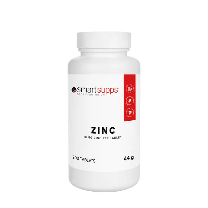 SmartSupps Zinc Citrate 10 mg 200 tabletter