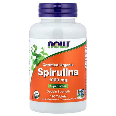 NOW Foods Spirulina 1000 mg