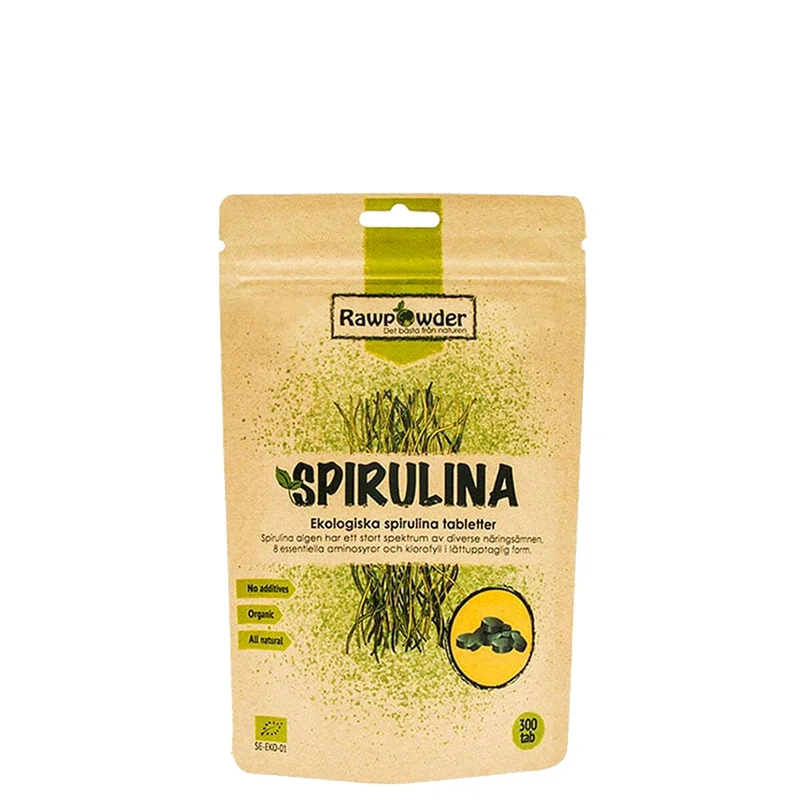 Rawpowder Spirulinatabletter