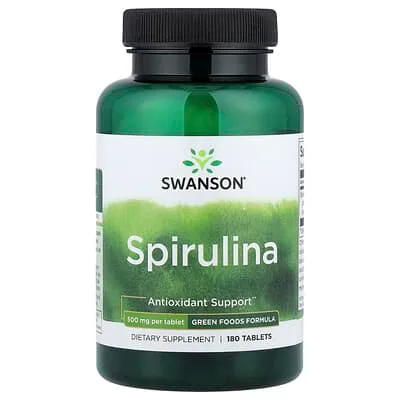 Swanson Spirulina 500 mg