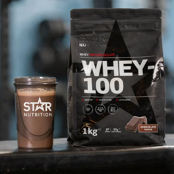 Star Nutrition Whey-100 Myseprotein 1 kg