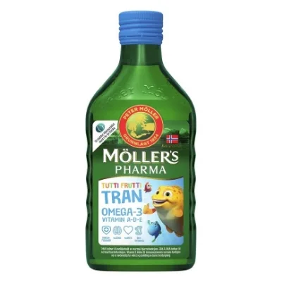 Møllers pharma tran tuttifruttismak  250 ml