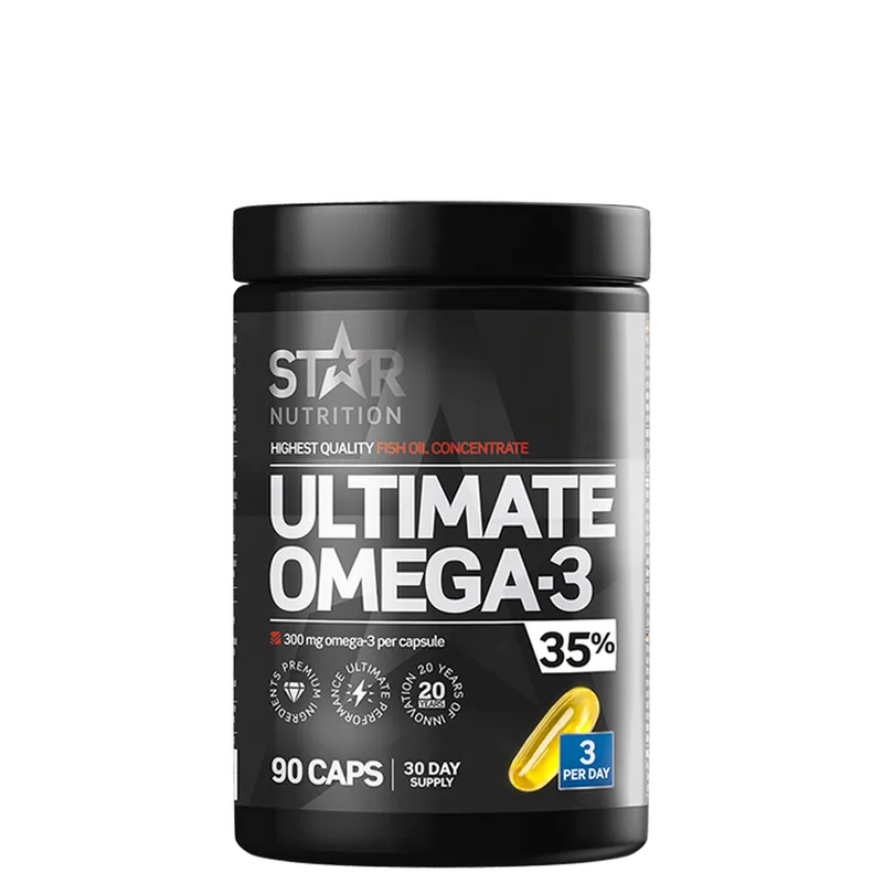 Star Nutrition Ultimate Omega-3 1000 mg 90 kapsler