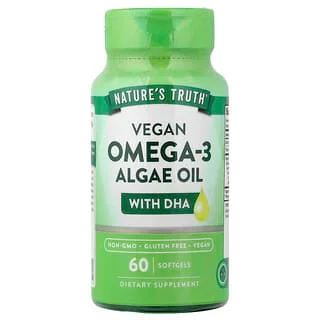 Nature's Truth Vegan Omega-3 Algeolje