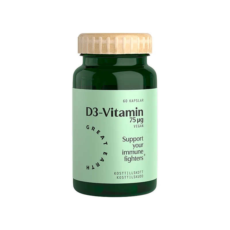 Great Earth D3 Vegan 75 µg