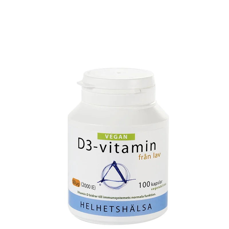 Helhetshälsa D3 Vegan 50 µg