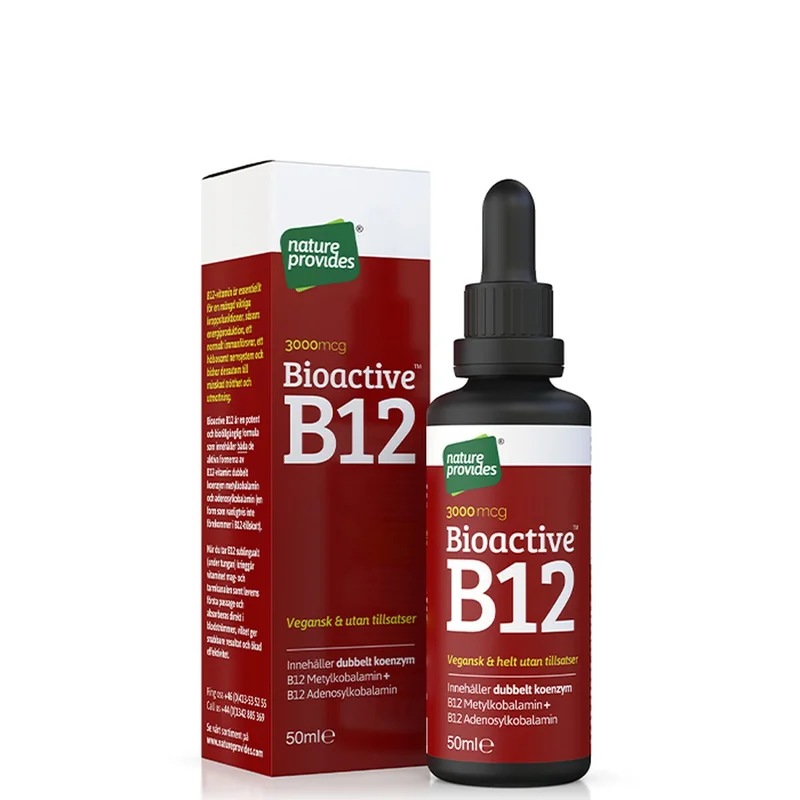 Nature Provides Bioaktiv Flytende B12