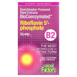 Natural Factors BioCoenzymated B2 (R5P)