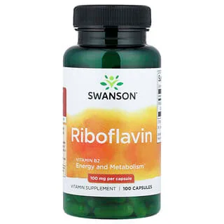 Swanson Riboflavin 100 mg