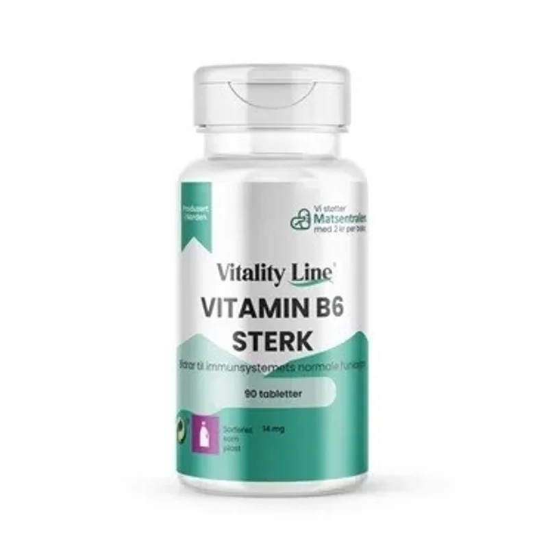 Vitality Line Vitamin B6 Sterk