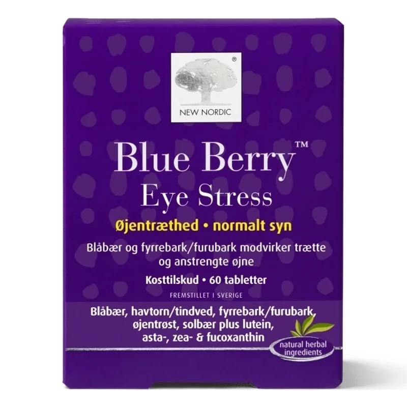 New Nordic Blue Berry Eye Stress